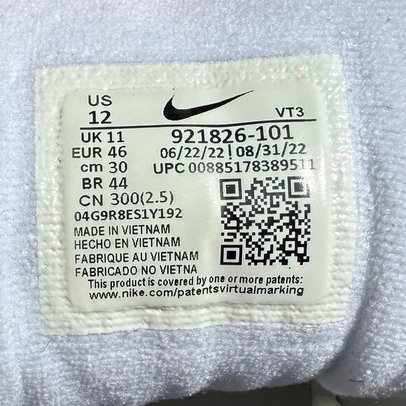 Nike Air Max 97 Triple White Wolf Grey - Mens 12 - Picture 6 of 6